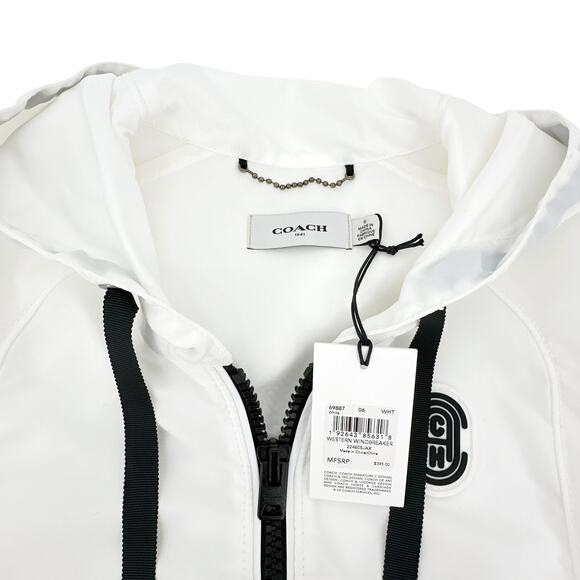 COACH 1941 Western Windbreaker in White M - Picture 6 of 12